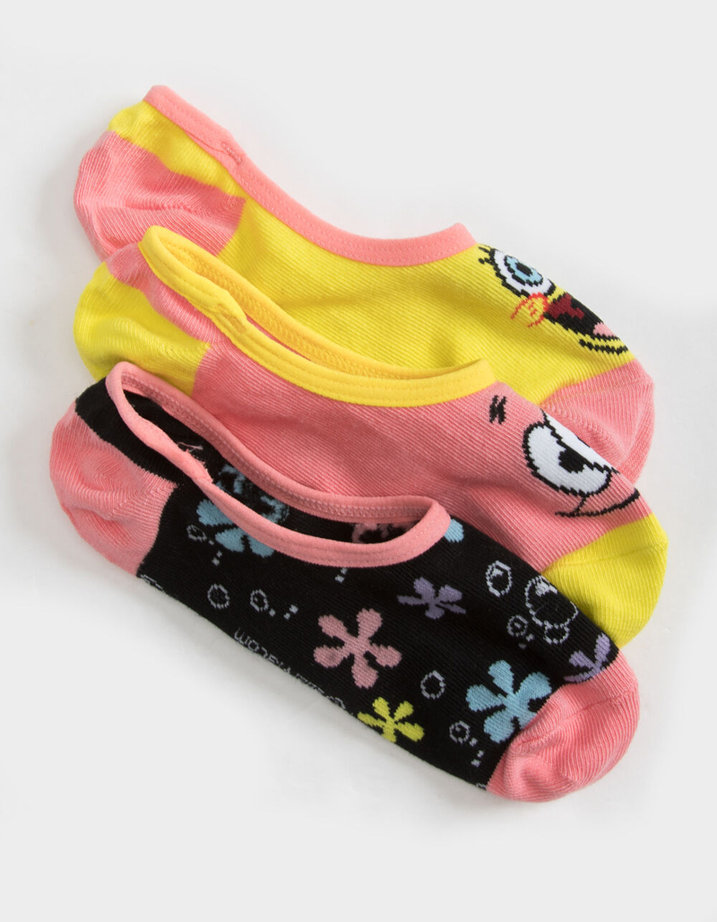 VANS x Spongebob 3 Pack Womens Canoodle Socks image number 0