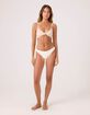 ROXY Puka Dots Scoop Moderate Bikini Bottoms image number 2