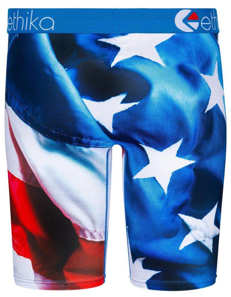 ETHIKA Stars Bars Mens Boxer Briefs image number 2