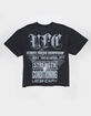 UFC Foundation Mens Crop Boxy Tee image number 3