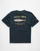 SALTY CREW Bruce Navy Boys T-Shirt image number 1