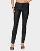 EDIKTED Kaede Faux Leather Skinny Jeans image number 1