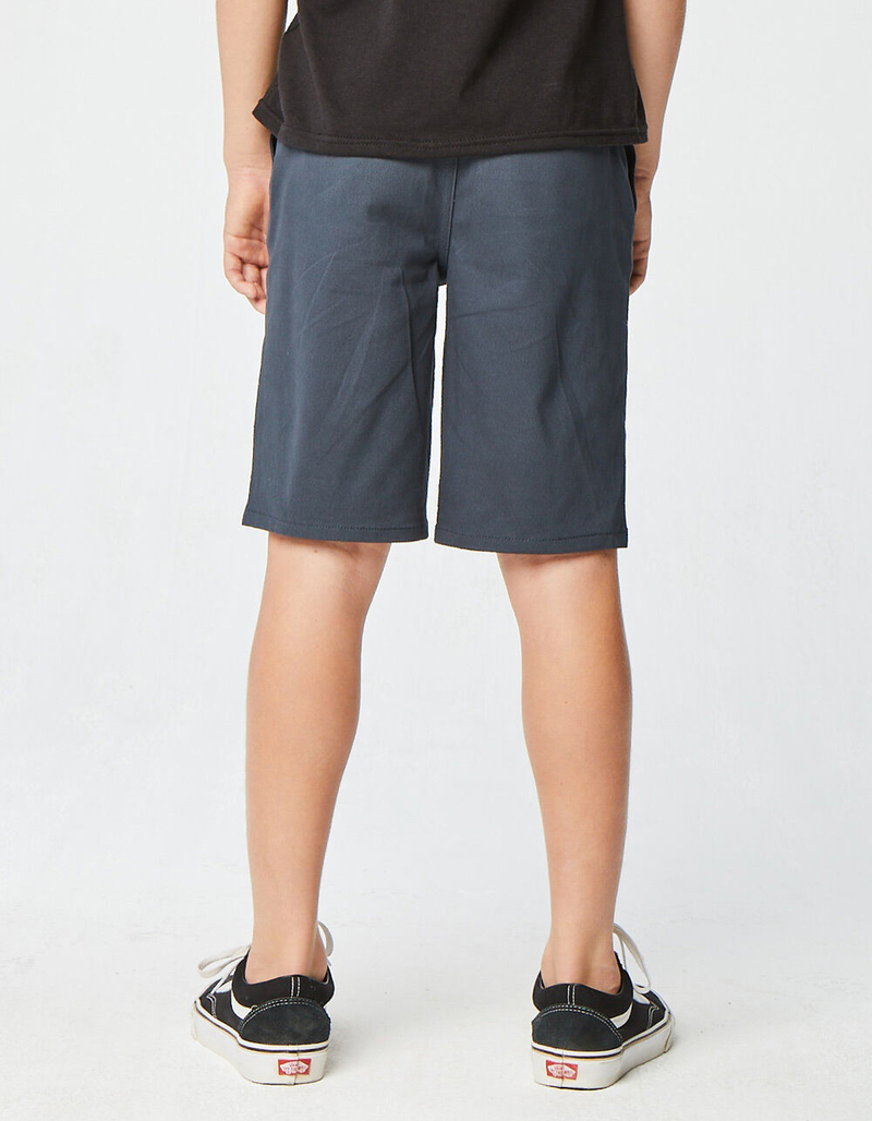 RSQ Boys Washed Navy Chino Shorts image number 3