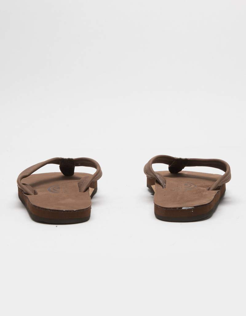 RAINBOW Leather Womens Chestnut Sandals image number 3