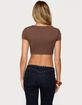 EDIKTED Jazzi U Ring Crop Top image number 2