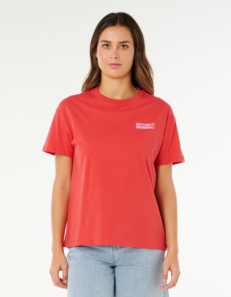RIP CURL Ocean Break Womens Relaxed Tee image number 0