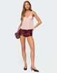 EDIKTED Dotted Chiffon Babydoll Tank Top image number 2
