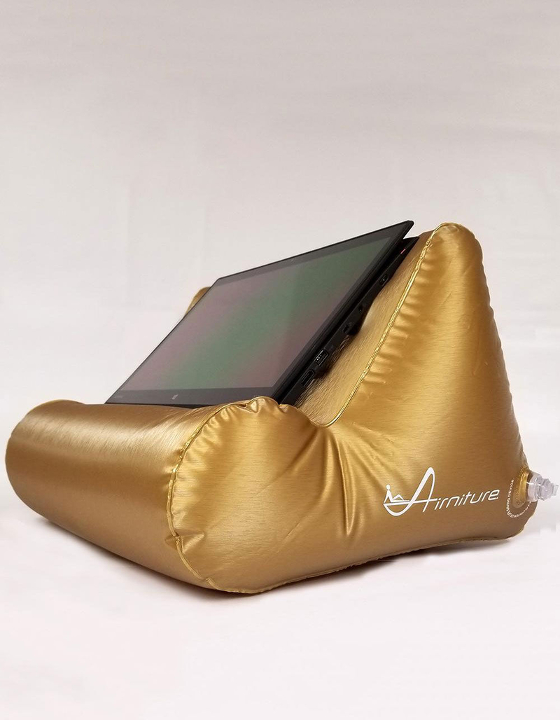 JET CREATIONS Luxury Gold Inflatable Tablet Stand image number 0
