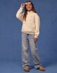 RSQ High Rise Wide Leg Girls Jeans image number 6
