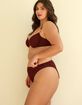 DIPPIN' DAISY'S Seashore High Waist Cheeky Bikini Bottom image number 6