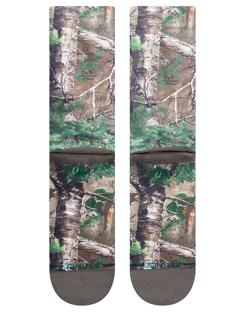 STANCE x Realtree Xtra Mens Crew Socks image number 2
