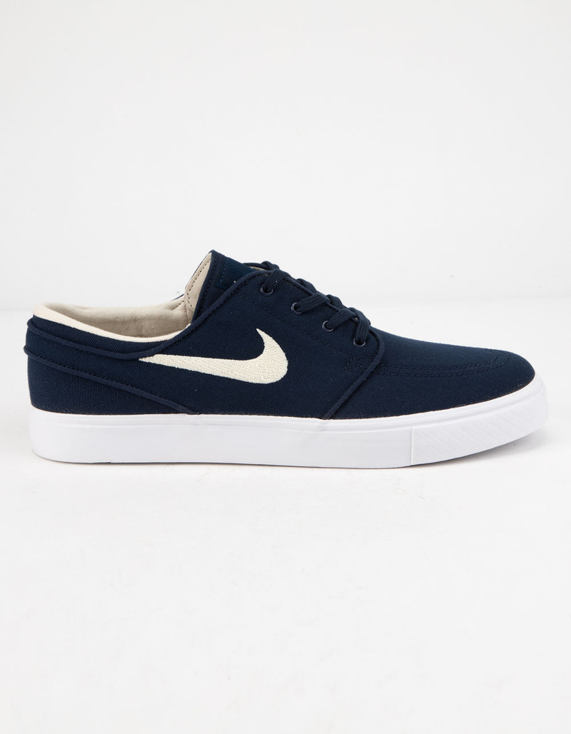 NIKE SB Zoom Stefan Janoski Canvas Obsidian & Light Cream Shoes image number 0