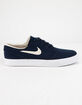 NIKE SB Zoom Stefan Janoski Canvas Obsidian & Light Cream Shoes image number 1