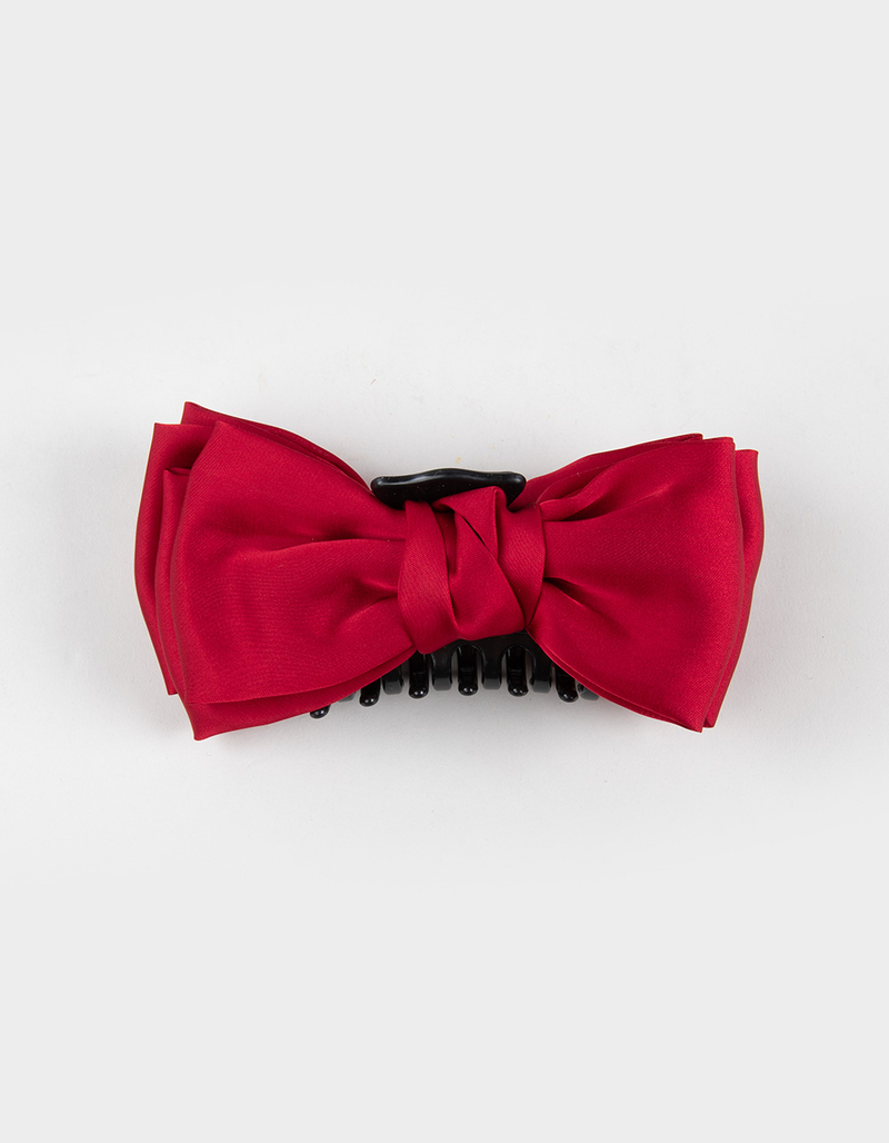 FULL TILT Satin Bow Claw Clip image number 0