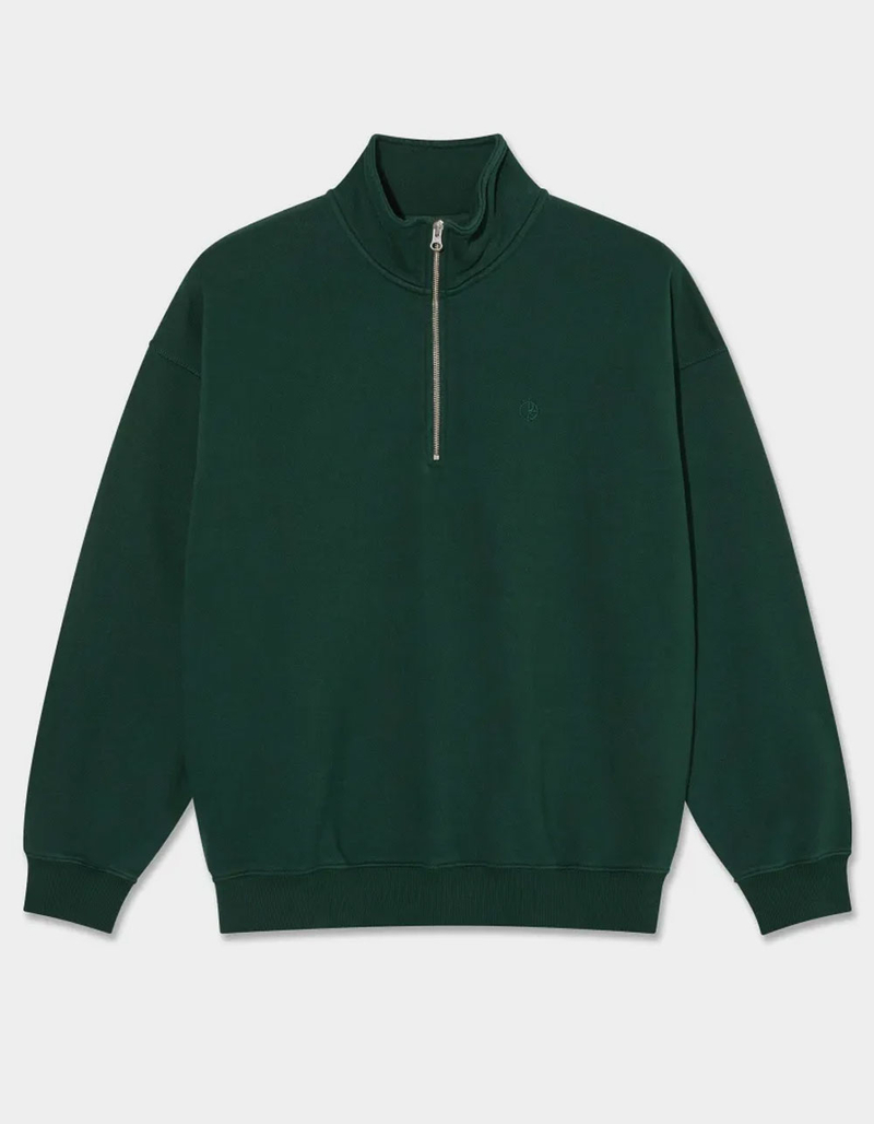 POLAR SKATE CO. Frankie Mens Half Zip Sweatshirt image number 0