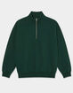 POLAR SKATE CO. Frankie Mens Half Zip Sweatshirt image number 1