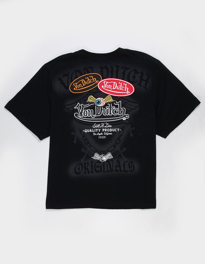 VON DUTCH Patches Mens Boxy Tee image number 1
