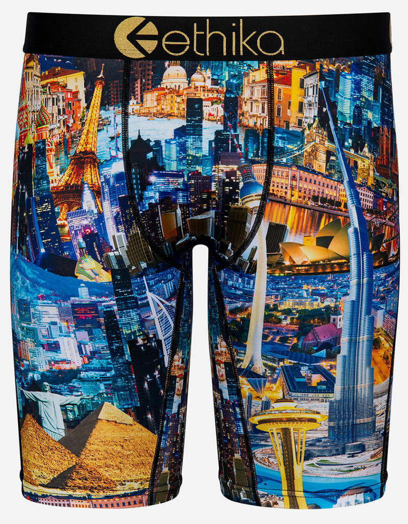 ETHIKA Small World Staple Mens Boxer Briefs image number 0