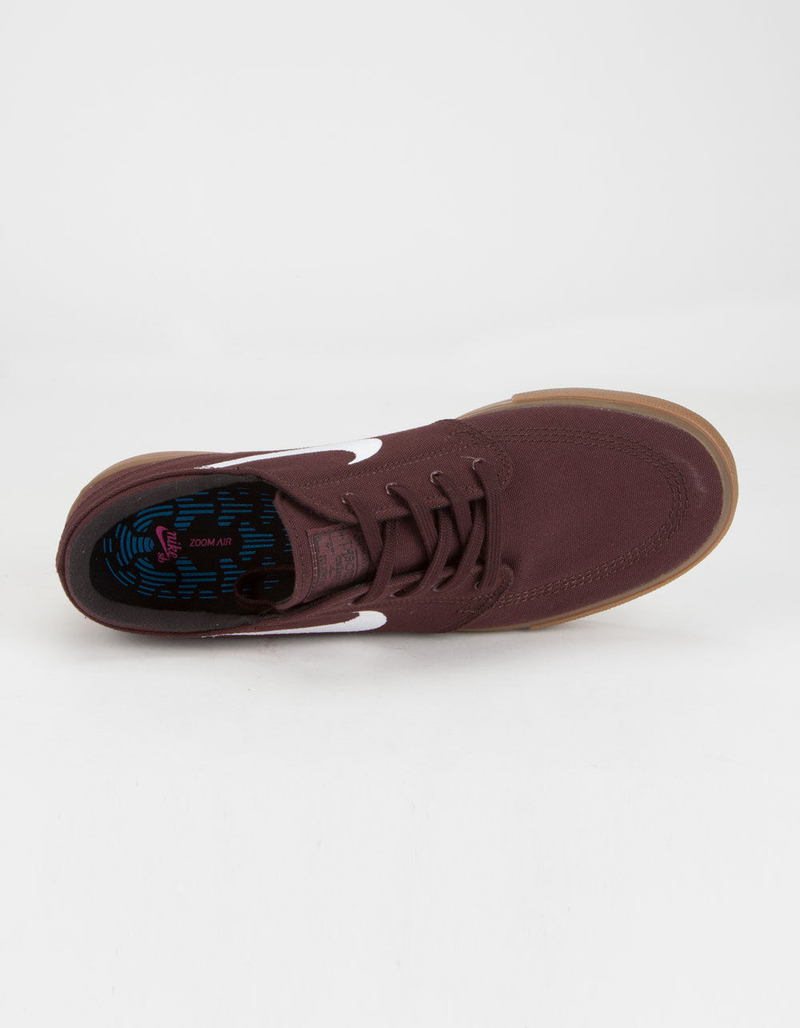 NIKE SB Zoom Stefan Janoski Canvas RM Mahogany & Gum Light Brown Shoes image number 2