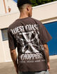 WEST COAST CHOPPERS Austin Texas Mens Boxy Tee image number 1