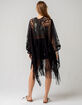DO EVERYTHING IN LOVE Lace Womens Kimono image number 3