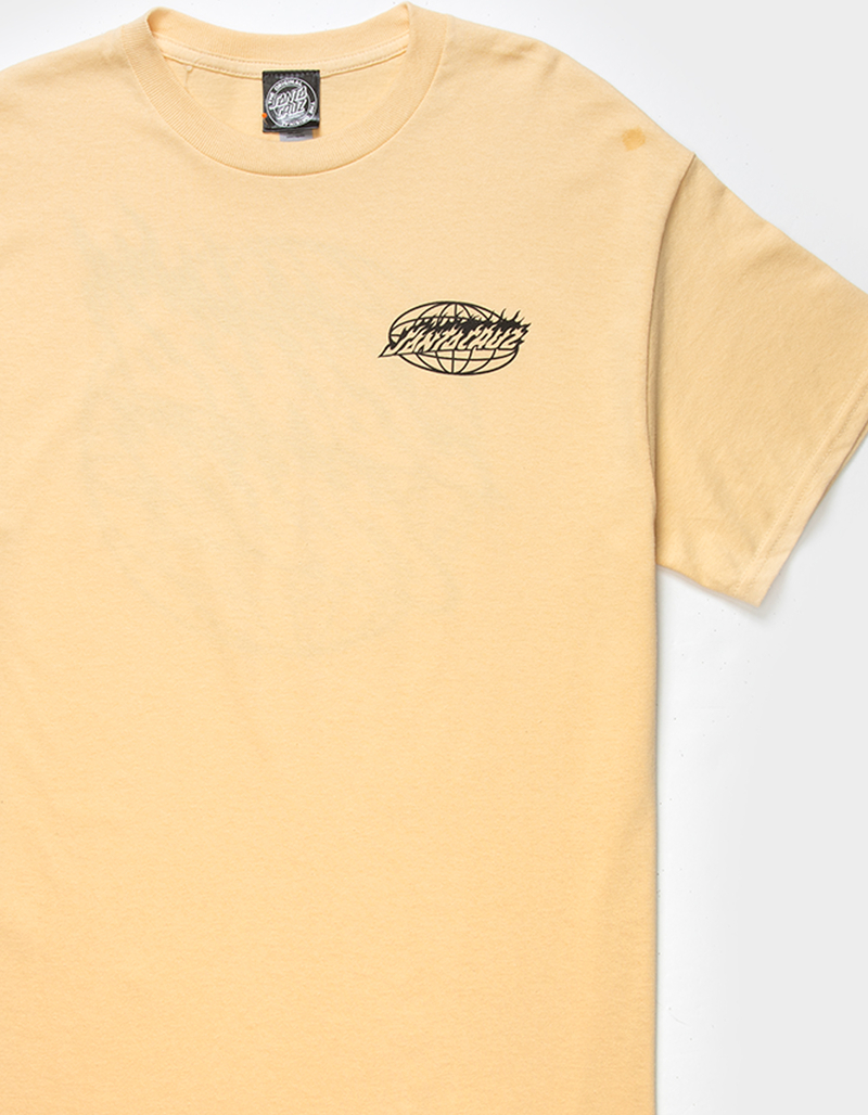 SANTA CRUZ Global Flame Dot Mens Tee image number 3