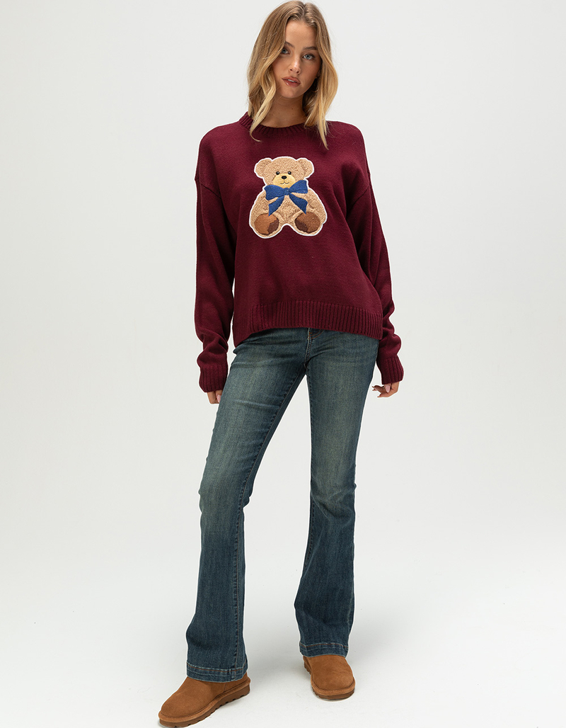 RSQ Womens Bear Sweater image number 1
