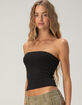 BOZZOLO Polka Dot Womens Tube Top image number 3