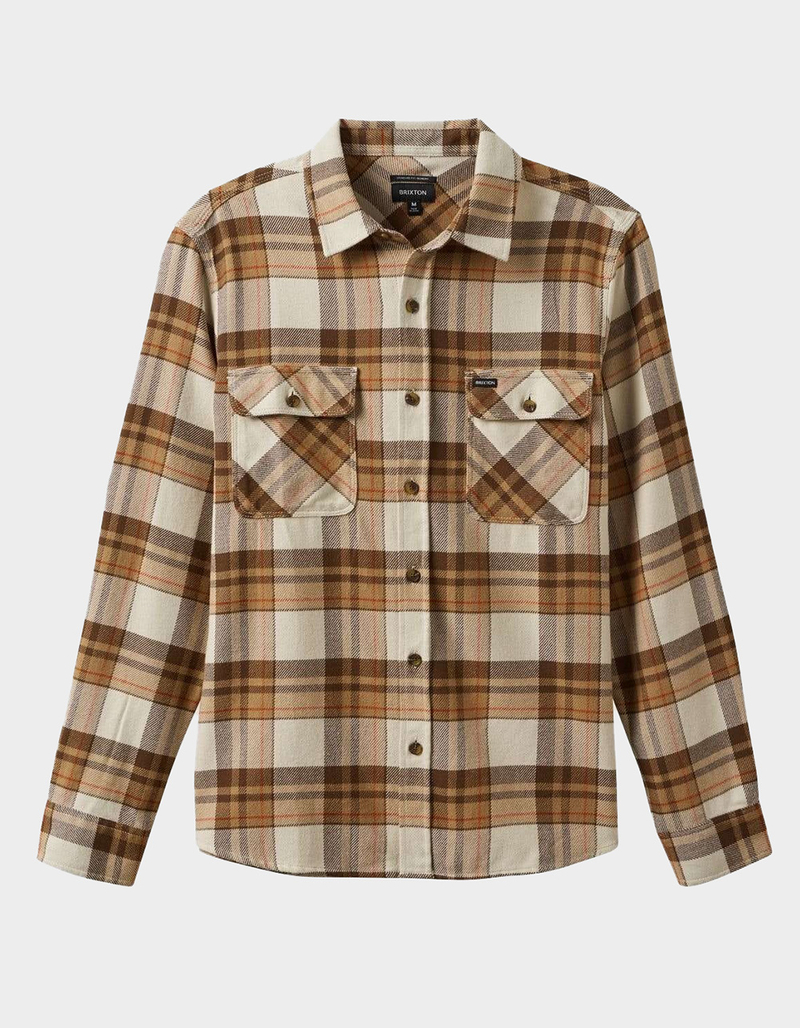 BRIXTON Bowery Mens Flannel image number 0