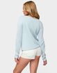 EDIKTED Sonny Relaxed Rolled Sweater image number 3