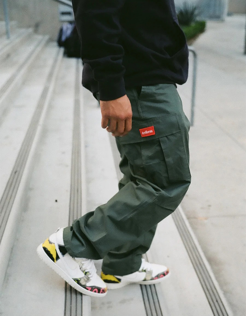 ARTFORM Rip Stop Mens Cargo Pants image number 3