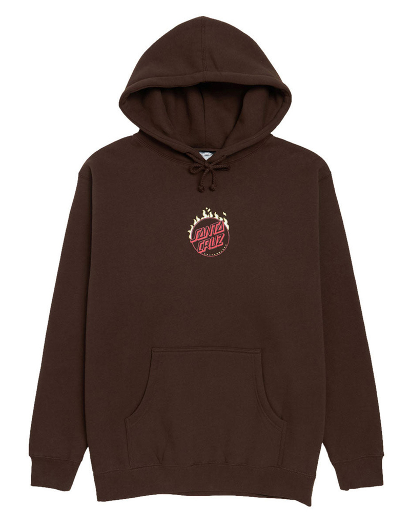 SANTA CRUZ Burnt Opus Mens Oversized Hoodie image number 2