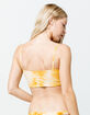 DIPPIN' DAISY'S Twist Front Honey Tie Dye Bikini Top image number 3