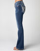 MISS ME Wing Womens Mid Rise Bootcut Jeans image number 3