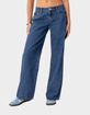 EDIKTED Raelynn Washed Low-Rise Womens Jeans image number 1