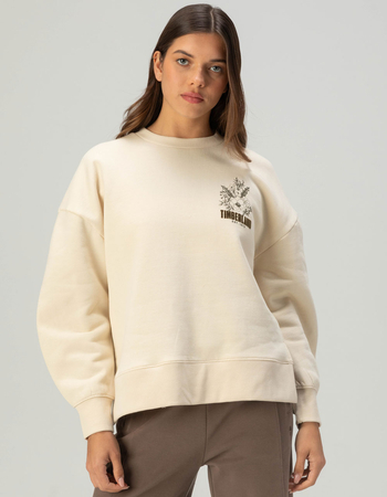 TIMBERLAND Brushed Womens Crewneck Sweatshirt Primary Image