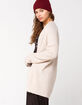 IVY & MAIN 2-Pocket Cozy Oatmeal Womens Cardigan image number 3