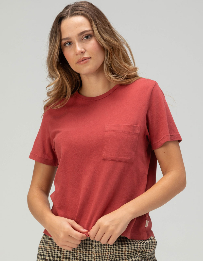 BRIXTON Carefree Womens Pocket Tee image number 0