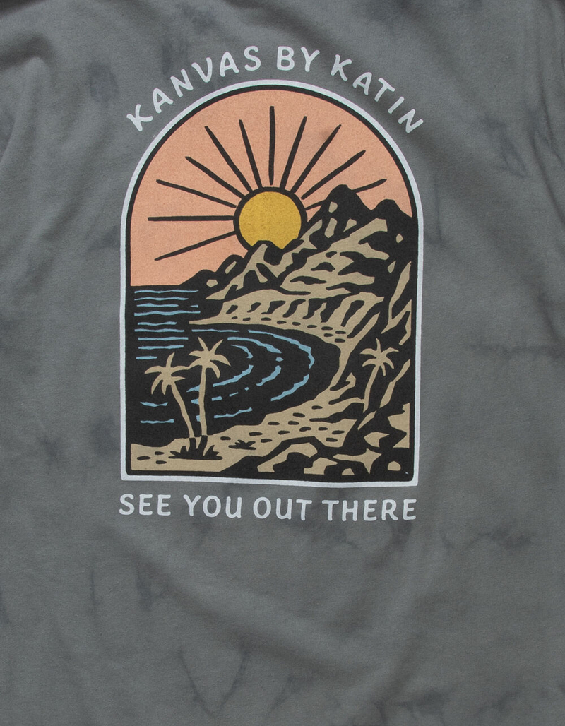 KATIN Point Mens Washed Eco Tee image number 2