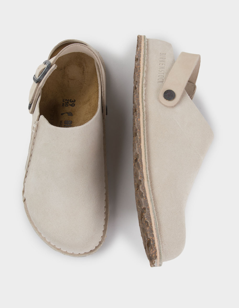 BIRKENSTOCK Lutry Premium Suede Womens Clogs image number 4