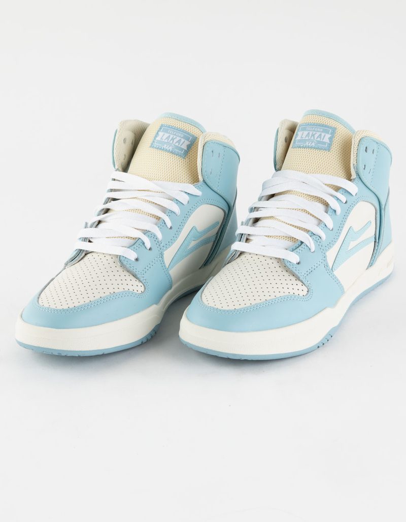 beige athletic shoes