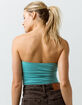 DESTINED Womens Emerald Tube Top image number 3