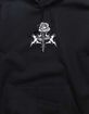ROSE Grunge Rose Unisex Hoodie image number 2