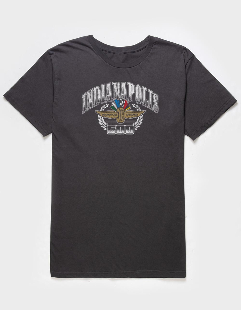INDY 500 Regal Crest Distressed Unisex Tee image number 0