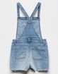 LOVE FIRE Embroidered Denim Girls Shortalls image number 2