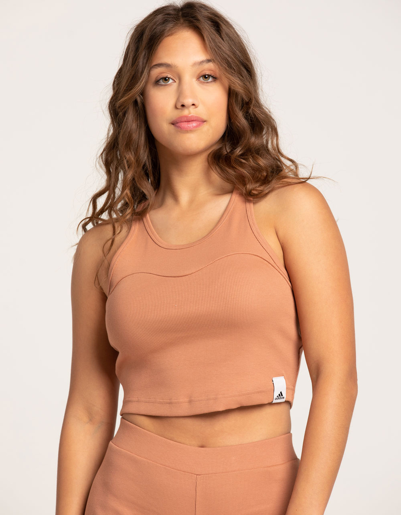 ADIDAS Lounge Rib Womens Tank Top image number 1