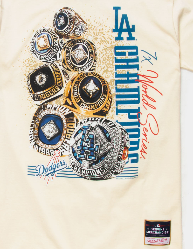 MITCHELL & NESS Los Angeles Dodgers Champions Mens Tee image number 2