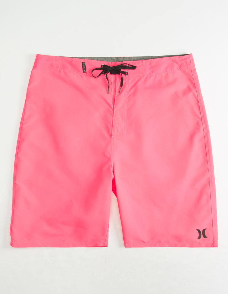 HURLEY One And Only Hot Pink Mens Boardshorts image number 0