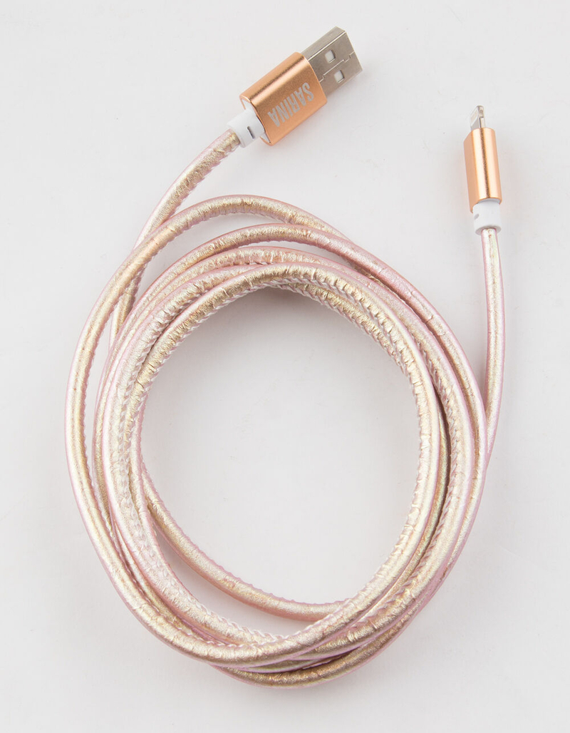 SARINA 6 Foot Gold Lightning Cable image number 0