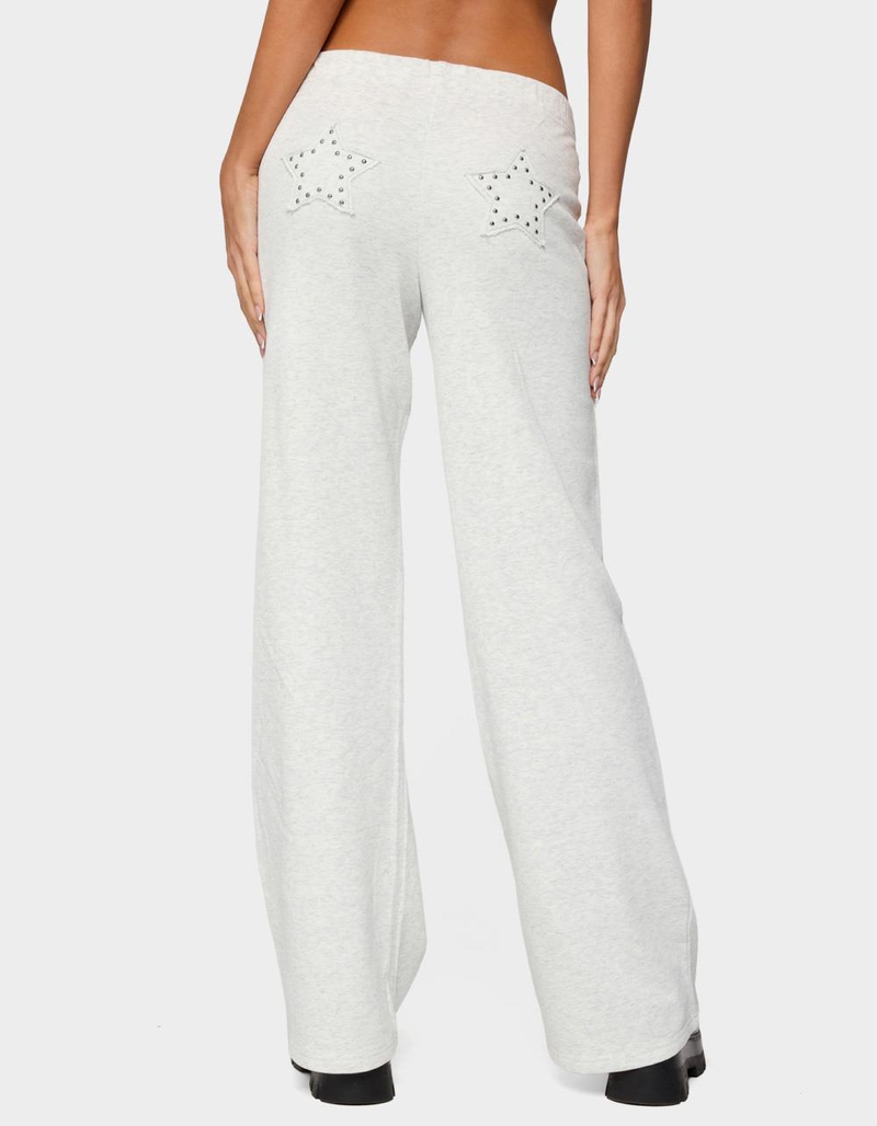EDIKTED Briela Star Studded Sweatpants image number 2